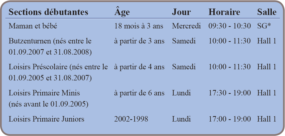 Loisirs
