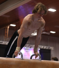 2023-12-09 Training Men 9 December Pommel horse at CGC Bettembourg 2023 (Martin Rulsch) 013