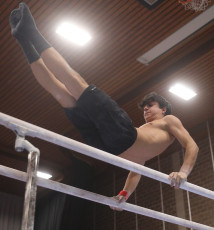2023-12-09 Training Men 9 December Parallel bars at CGC Bettembourg 2023 (Martin Rulsch) 310