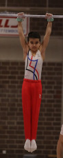 2023-12-10 Warm-up Men Poussines, Benjamines and Minimes Horizontal bar at CGC Bettembourg 2023 (Martin Rulsch) 009