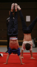 2023-12-10 Warm-up Men Poussines, Benjamines and Minimes Floor exercise at CGC Bettembourg 2023 (Martin Rulsch) 012