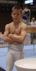 2023-12-10 Warm-up Men Poussines, Benjamines and Minimes at CGC Bettembourg 2023 Rest (Martin Rulsch) 058