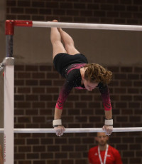 2023-12-09 Warm-up Women Poussines and Open Uneven bars at CGC Bettembourg 2023 (Martin Rulsch) 111