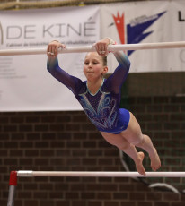 2023-12-09 Warm-up Women Poussines and Open Uneven bars at CGC Bettembourg 2023 (Martin Rulsch) 071