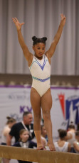 2023-12-09 Warm-up Women Poussines and Open Balance beam at CGC Bettembourg 2023 (Martin Rulsch) 080