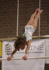 2023-12-09 Warm-up Women Benjamines and Jeunes Espoirs Balance beam Uneven bars at CGC Bettembourg 2023 (Martin Rulsch) 097