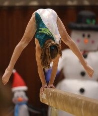 2023-12-09 Warm-up Women Benjamines and Jeunes Espoirs Balance beam Balance beam at CGC Bettembourg 2023 (Martin Rulsch) 173