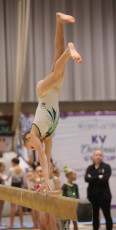 2023-12-09 Warm-up Women Benjamines and Jeunes Espoirs Balance beam Balance beam at CGC Bettembourg 2023 (Martin Rulsch) 160