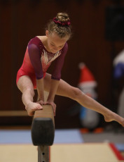 2023-12-09 Warm-up Women Benjamines and Jeunes Espoirs Balance beam Balance beam at CGC Bettembourg 2023 (Martin Rulsch) 147