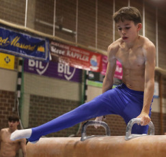 2023-12-09 Training Men 9 December Pommel horse at CGC Bettembourg 2023 (Martin Rulsch) 073