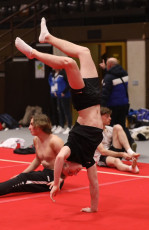 2023-12-09 Training Men 9 December Floor exercise at CGC Bettembourg 2023 (Martin Rulsch) 12
