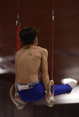 2023-12-10 Warm-up Men Poussines, Benjamines and Minimes Still rings at CGC Bettembourg 2023 (Martin Rulsch) 035