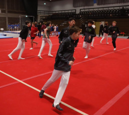 2023-12-10 Warm-up Men Poussines, Benjamines and Minimes at CGC Bettembourg 2023 Rest (Martin Rulsch) 002