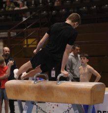 2023-12-09 Training Men 9 December Pommel horse at CGC Bettembourg 2023 (Martin Rulsch) 010