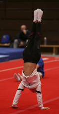 2023-12-10 Warm-up Men Poussines, Benjamines and Minimes Floor exercise at CGC Bettembourg 2023 (Martin Rulsch) 016