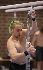 2023-12-09 Training Men 9 December Parallel bars at CGC Bettembourg 2023 (Martin Rulsch) 255