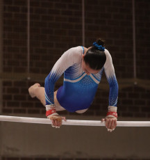 2023-12-09 Warm-up Women Poussines and Open Uneven bars at CGC Bettembourg 2023 (Martin Rulsch) 198