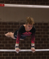2023-12-09 Warm-up Women Poussines and Open Uneven bars at CGC Bettembourg 2023 (Martin Rulsch) 124