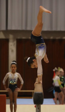 2023-12-09 Warm-up Women Benjamines and Jeunes Espoirs Balance beam Balance beam at CGC Bettembourg 2023 (Martin Rulsch) 042