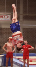 2023-12-10 Warm-up Men Jeunes Espoirs and Open Floor exercise at CGC Bettembourg 2023 (Martin Rulsch) 070