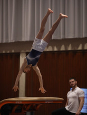 2023-12-10 Warm-up Men Poussines, Benjamines and Minimes Vault at CGC Bettembourg 2023 (Martin Rulsch) 30