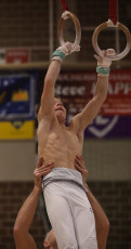 2023-12-10 Warm-up Men Poussines, Benjamines and Minimes Still rings at CGC Bettembourg 2023 (Martin Rulsch) 146