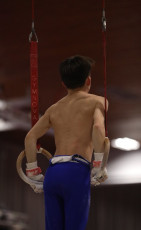 2023-12-10 Warm-up Men Poussines, Benjamines and Minimes Still rings at CGC Bettembourg 2023 (Martin Rulsch) 034
