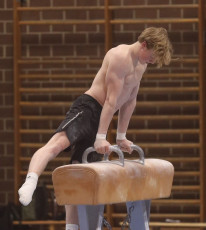 2023-12-09 Training Men 9 December Pommel horse at CGC Bettembourg 2023 (Martin Rulsch) 145