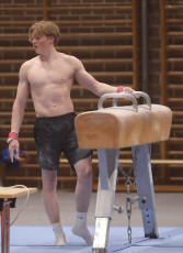 2023-12-09 Training Men 9 December Pommel horse at CGC Bettembourg 2023 (Martin Rulsch) 128