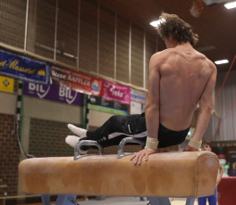 2023-12-09 Training Men 9 December Pommel horse at CGC Bettembourg 2023 (Martin Rulsch) 089