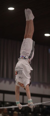 2023-12-10 Warm-up Men Poussines, Benjamines and Minimes Horizontal bar at CGC Bettembourg 2023 (Martin Rulsch) 042