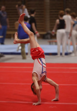 2023-12-10 Warm-up Men Poussines, Benjamines and Minimes Floor exercise at CGC Bettembourg 2023 (Martin Rulsch) 090