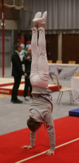 2023-12-10 Warm-up Men Poussines, Benjamines and Minimes Floor exercise at CGC Bettembourg 2023 (Martin Rulsch) 017