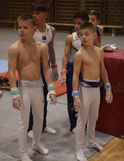 2023-12-10 Warm-up Men Poussines, Benjamines and Minimes at CGC Bettembourg 2023 Rest (Martin Rulsch) 071