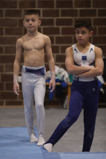 2023-12-10 Warm-up Men Poussines, Benjamines and Minimes at CGC Bettembourg 2023 Rest (Martin Rulsch) 087