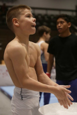 2023-12-10 Warm-up Men Poussines, Benjamines and Minimes at CGC Bettembourg 2023 Rest (Martin Rulsch) 060