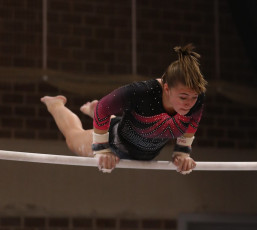 2023-12-09 Warm-up Women Poussines and Open Uneven bars at CGC Bettembourg 2023 (Martin Rulsch) 127