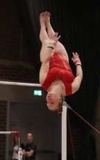 2023-12-09 Warm-up Women Poussines and Open Uneven bars at CGC Bettembourg 2023 (Martin Rulsch) 085