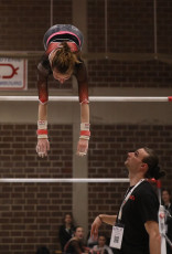 2023-12-09 Warm-up Women Poussines and Open Uneven bars at CGC Bettembourg 2023 (Martin Rulsch) 038