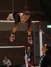 2023-12-09 Warm-up Women Poussines and Open Uneven bars at CGC Bettembourg 2023 (Martin Rulsch) 030