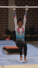 2023-12-09 Warm-up Women Benjamines and Jeunes Espoirs Balance beam Uneven bars at CGC Bettembourg 2023 (Martin Rulsch) 095