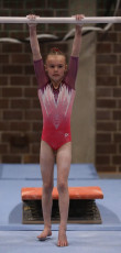 2023-12-09 Warm-up Women Benjamines and Jeunes Espoirs Balance beam Uneven bars at CGC Bettembourg 2023 (Martin Rulsch) 040