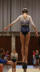 2023-12-09 Warm-up Women Benjamines and Jeunes Espoirs Balance beam Balance beam at CGC Bettembourg 2023 (Martin Rulsch) 037