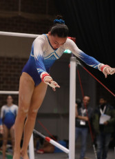2023-12-09 Warm-up Women Poussines and Open Uneven bars at CGC Bettembourg 2023 (Martin Rulsch) 201