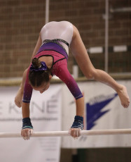 2023-12-09 Warm-up Women Poussines and Open Uneven bars at CGC Bettembourg 2023 (Martin Rulsch) 014