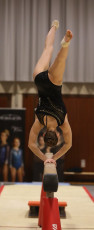 2023-12-09 Warm-up Women Poussines and Open Balance beam at CGC Bettembourg 2023 (Martin Rulsch) 087
