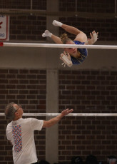 2023-12-09 Warm-up Women Benjamines and Jeunes Espoirs Balance beam Uneven bars at CGC Bettembourg 2023 (Martin Rulsch) 053