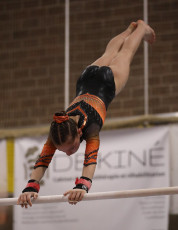 2023-12-09 Warm-up Women Benjamines and Jeunes Espoirs Balance beam Uneven bars at CGC Bettembourg 2023 (Martin Rulsch) 023