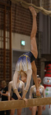 2023-12-09 Warm-up Women Benjamines and Jeunes Espoirs Balance beam Balance beam at CGC Bettembourg 2023 (Martin Rulsch) 048