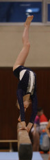 2023-12-09 Warm-up Women Benjamines and Jeunes Espoirs Balance beam Balance beam at CGC Bettembourg 2023 (Martin Rulsch) 021